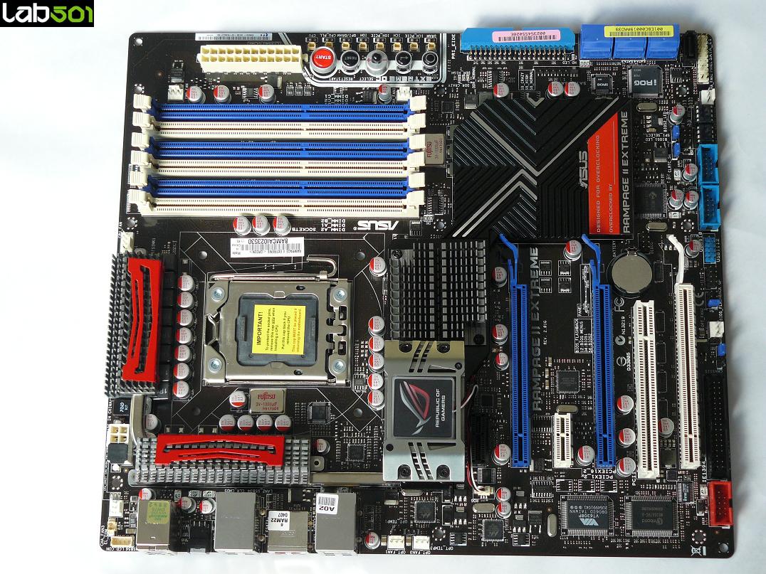 asus rampage ii extreme specs